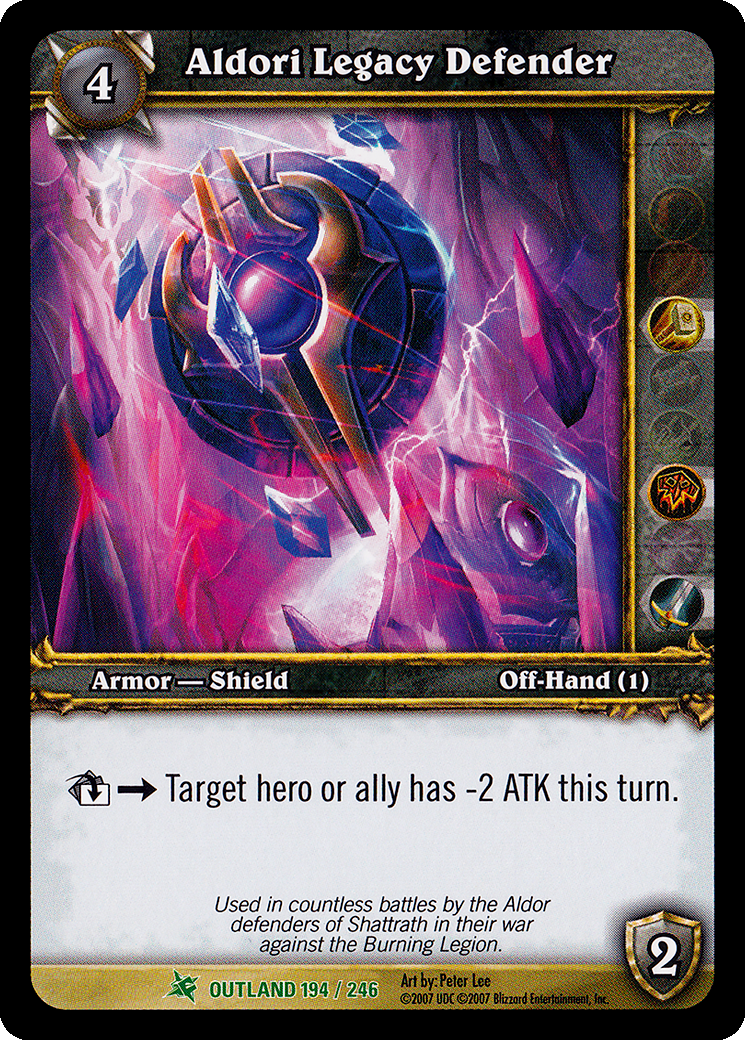 Aldori Legacy Defender